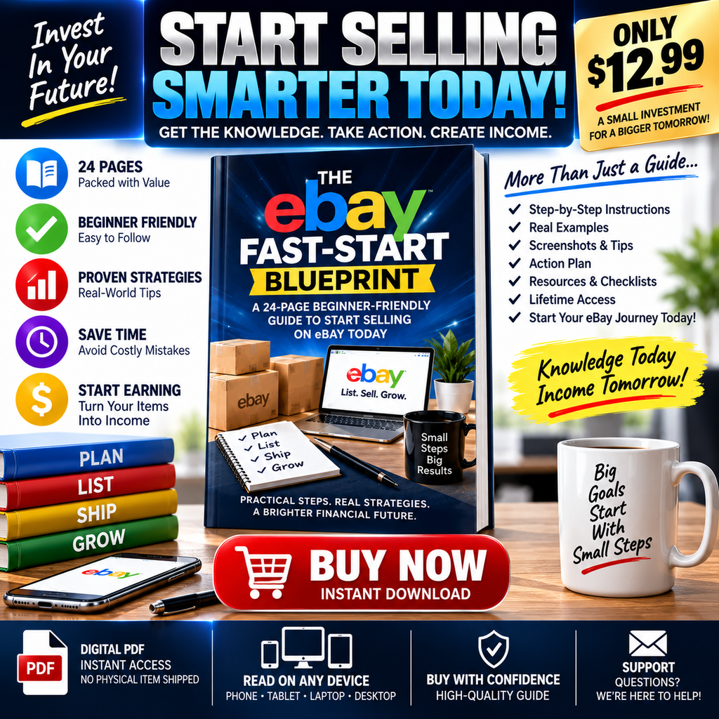 The eBay Fast-Start Blueprint